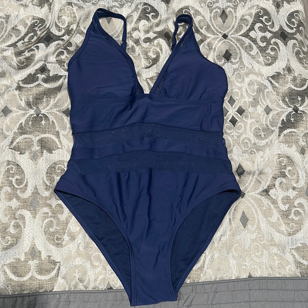 Navy blue swimsuit 🩱